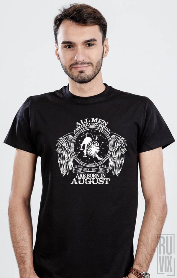 Evenimente, Tricou Leu - Zodiac August Bărbați, ruvix.ro