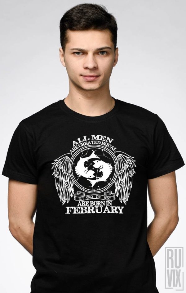 Evenimente, Tricou Pești - Zodiac Februarie Bărbați, ruvix.ro