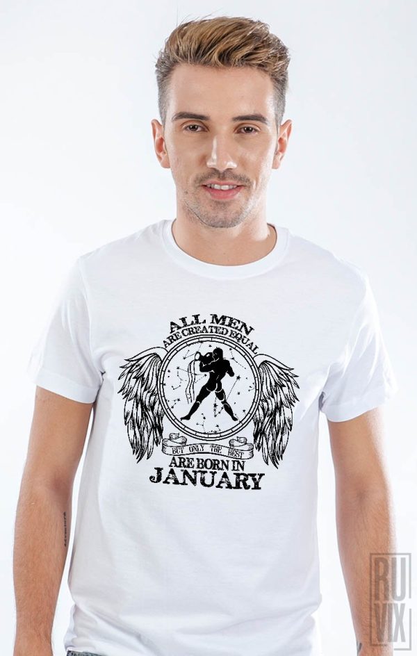 Evenimente, Tricou Vărsător - Zodiac Ianuarie Bărbați, ruvix.ro