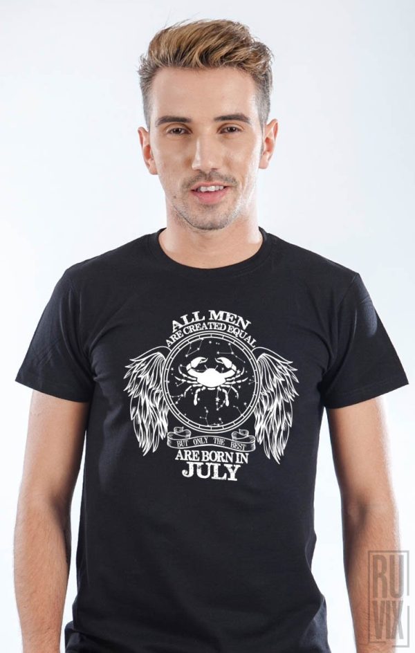 Evenimente, Tricou Rac - Zodiac Iulie Bărbați, ruvix.ro