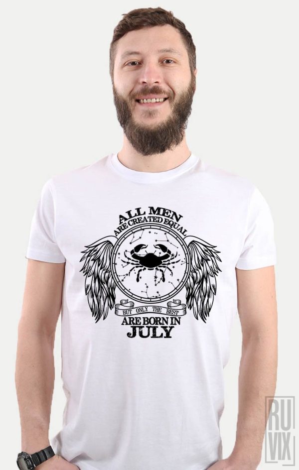 Evenimente, Tricou Rac - Zodiac Iulie Bărbați, ruvix.ro