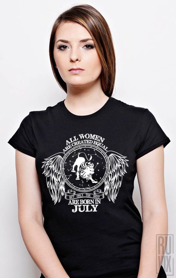 Evenimente, Tricou Leu - Zodiac Iulie Damă, ruvix.ro