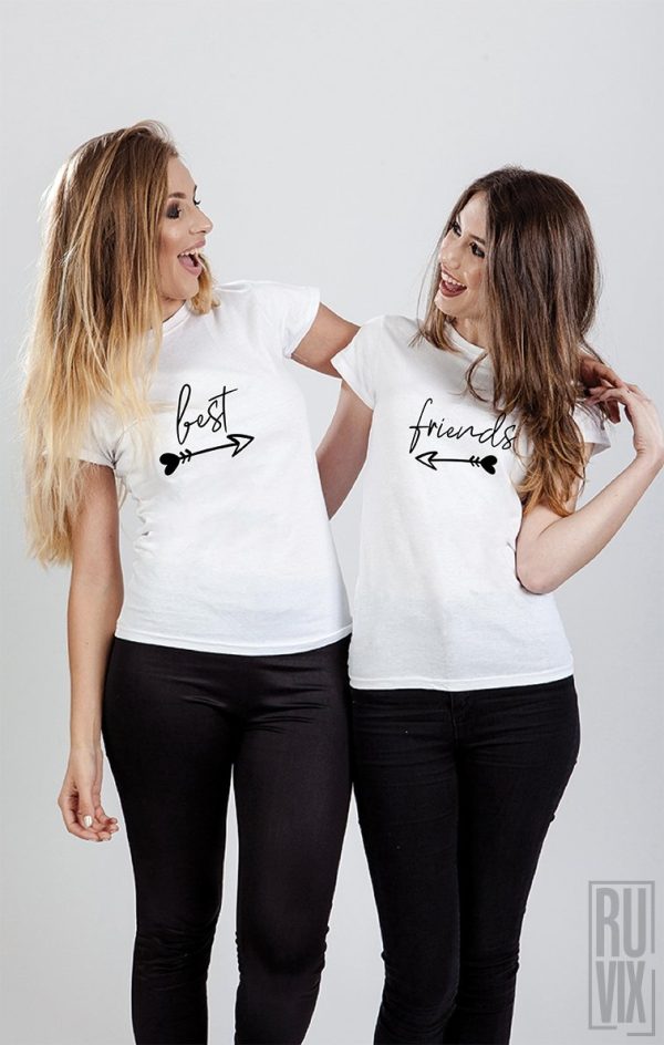 Cadouri pentru EA, Tricou Best Friends, ruvix.ro