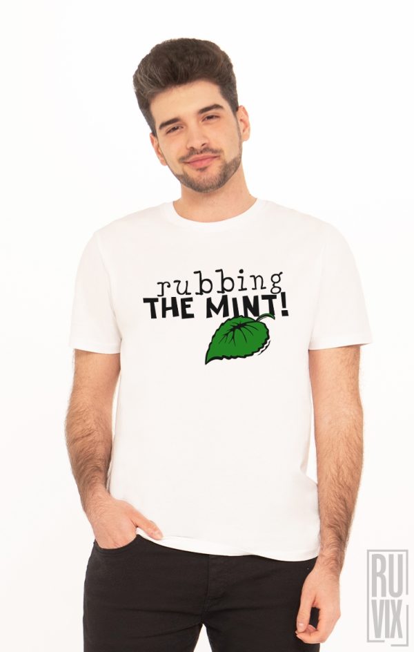 Tricouri cu Mesaje, Tricou Freacă Menta, ruvix.ro