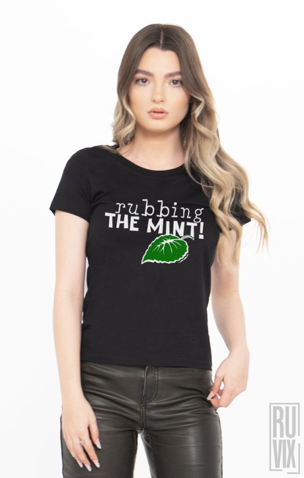 Tricouri cu Mesaje, Tricou Freacă Menta, ruvix.ro