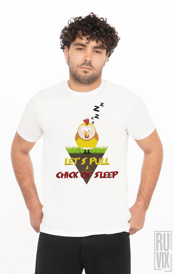 Tricou Hai să Tragem un Pui de Somn, 1, ruvix.ro